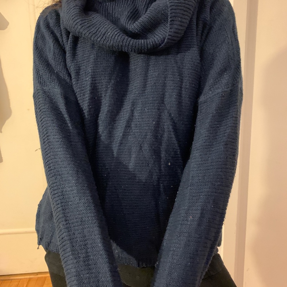 Navy blue sweater